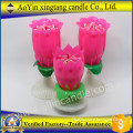 2016 New products fireworks birthday candle with remote